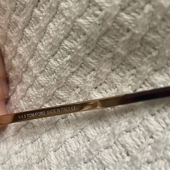 TOM FORD brown gradient aviator sunglasses, hard suede case & cleaning cloth - Picture 3 of 15